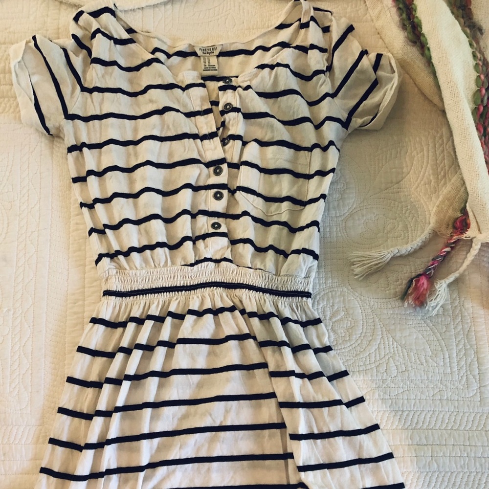 Striped dress from Forever 21